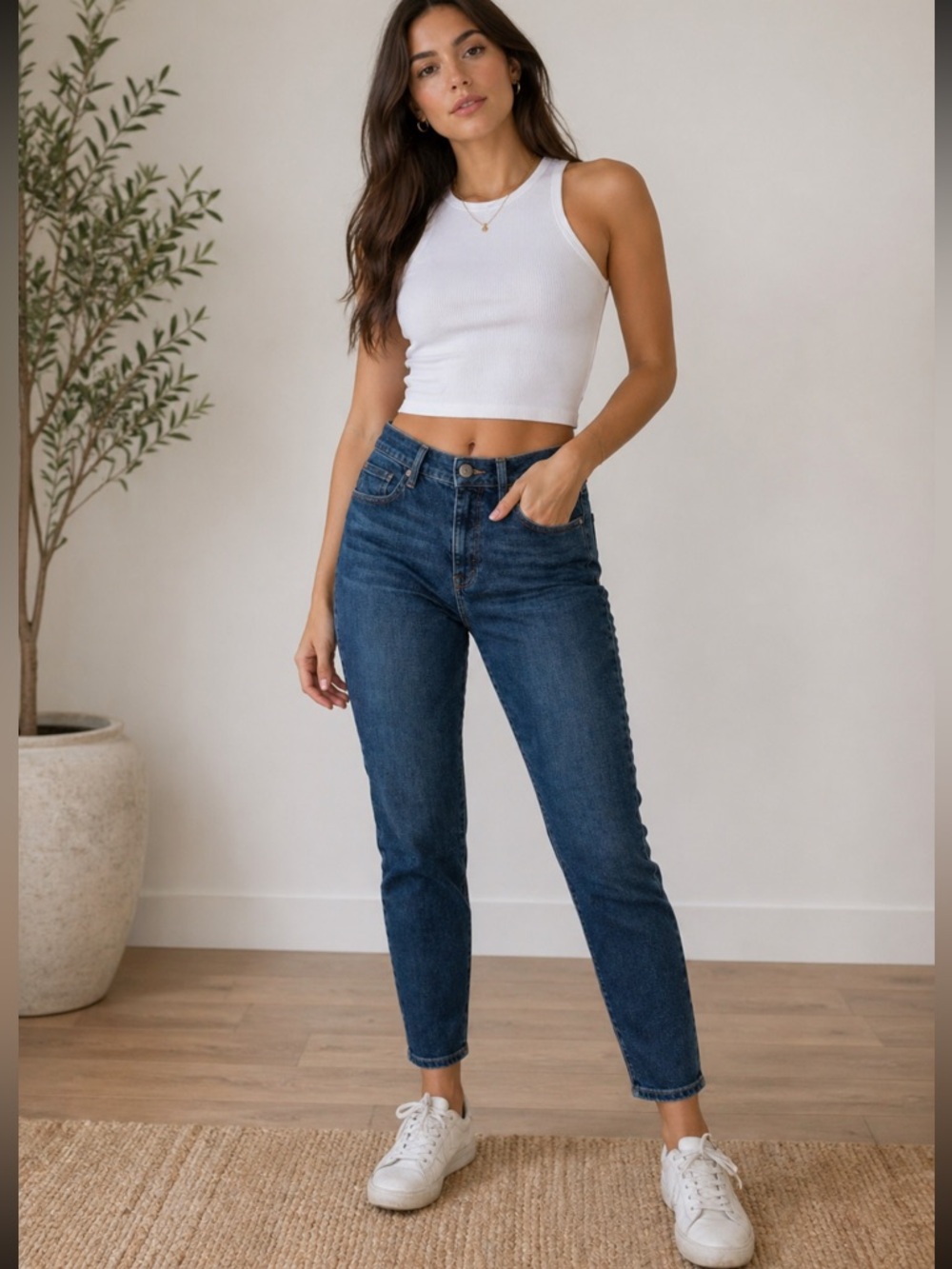 Pistola Arielle High Rise Skinny Jeans Size 33 Blue Revolve